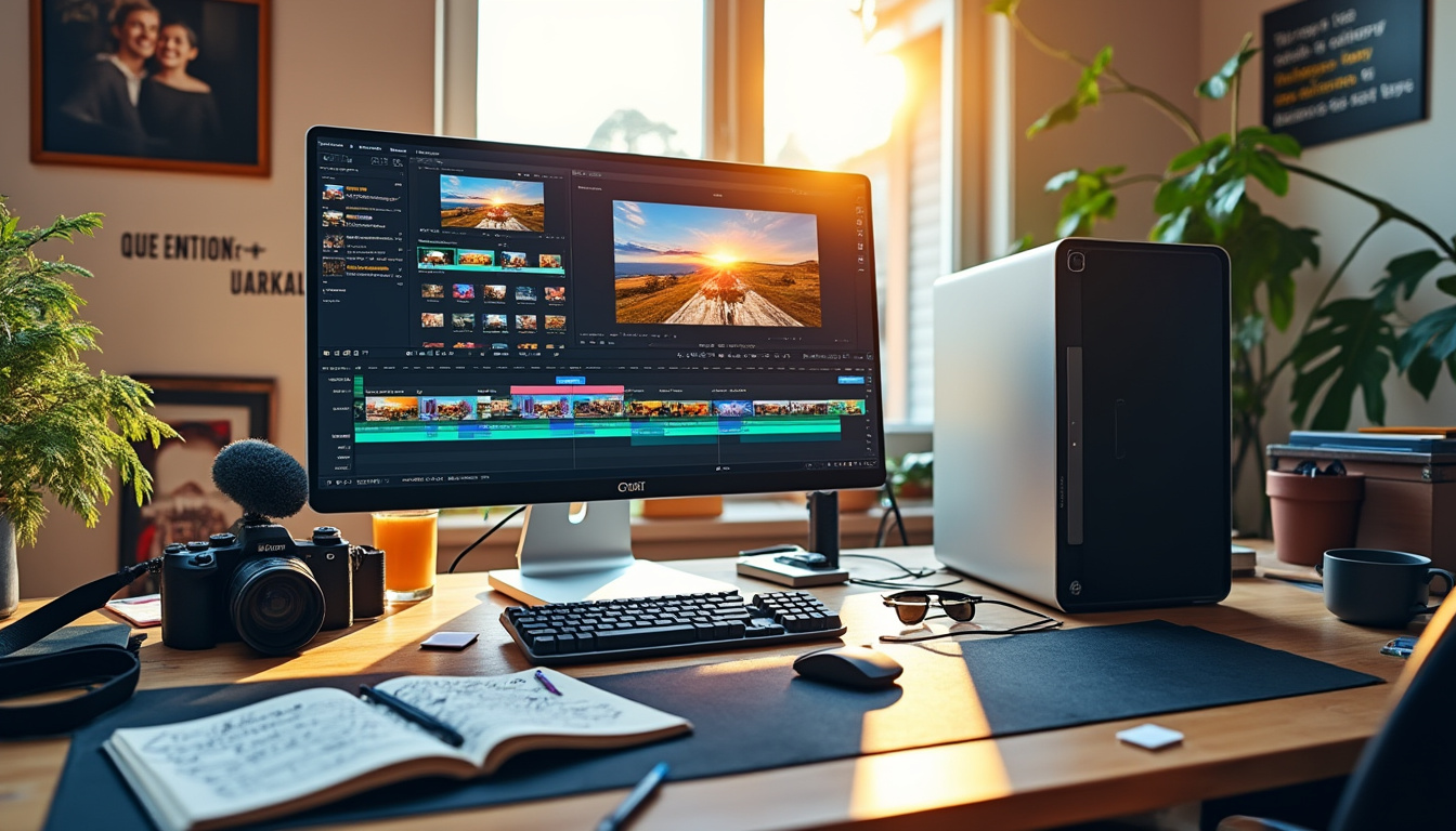 Comment débuter en montage vidéo : les étapes essentielles pour réussir découvrez les étapes essentielles pour débuter en montage vidéo et réussir vos projets audiovisuels. apprenez les techniques de base, les outils indispensables et les conseils d'experts pour transformer vos idées en vidéos captivantes.