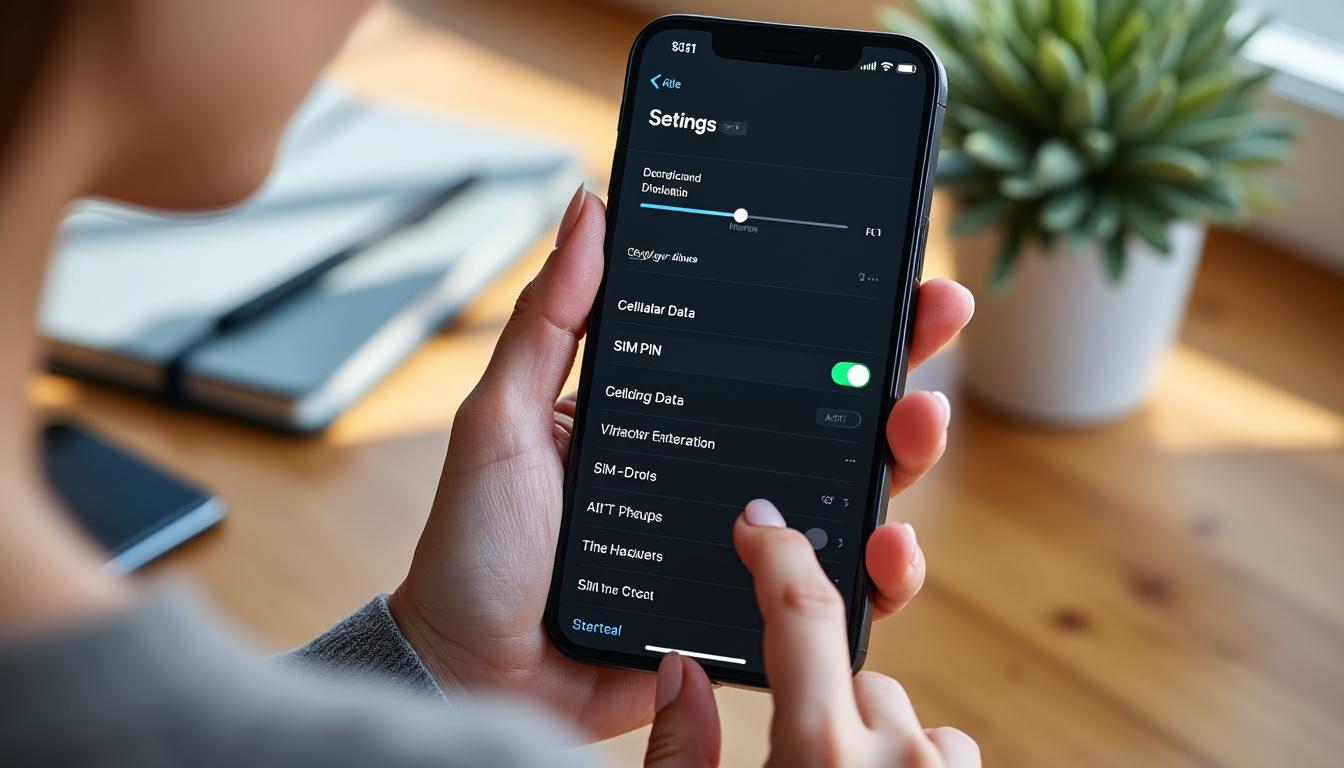 découvrez comment changer facilement le code pin de votre carte sim sur iphone grâce à notre guide pratique étape par étape. protégez votre téléphone en toute simplicité.